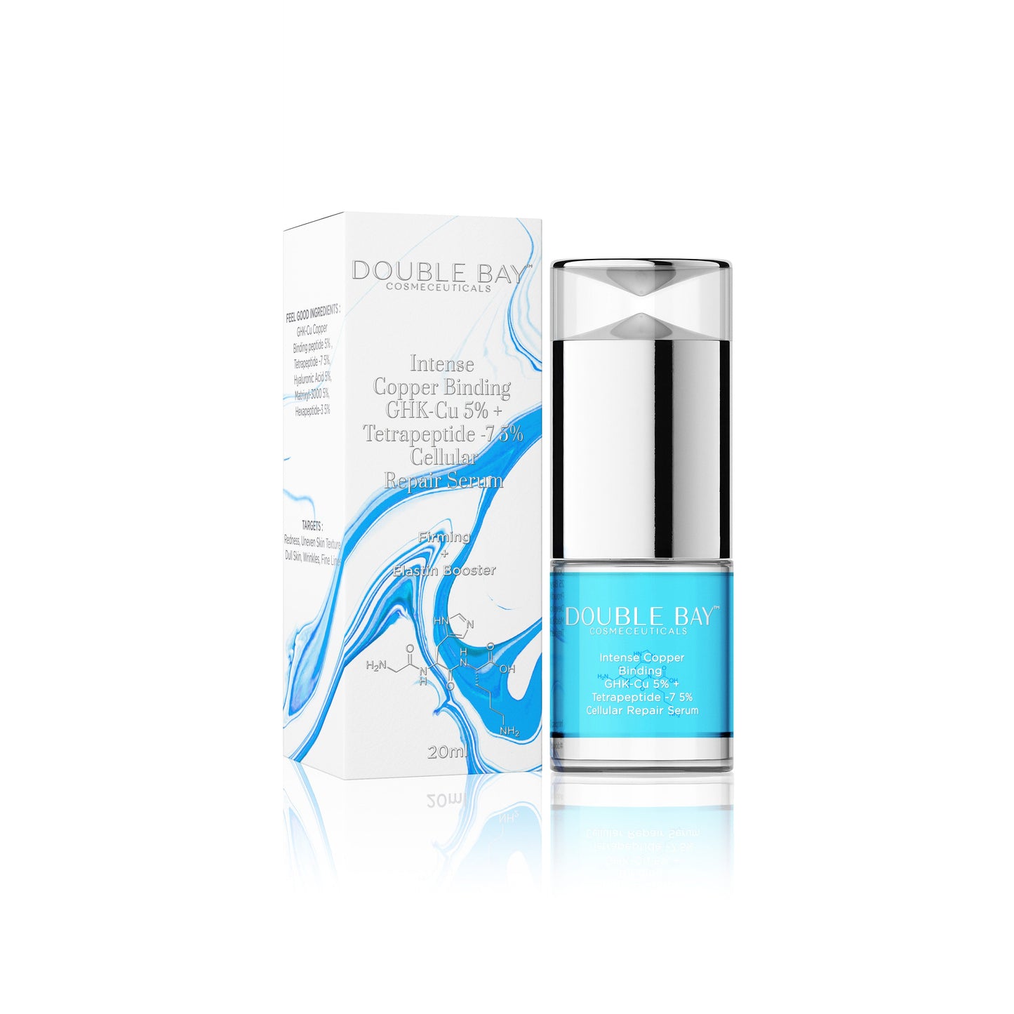 Intense Copper Binding GHK-Cu 5% + Tetrapeptide-7 5% Cellular Repair Serum Baby 20ml