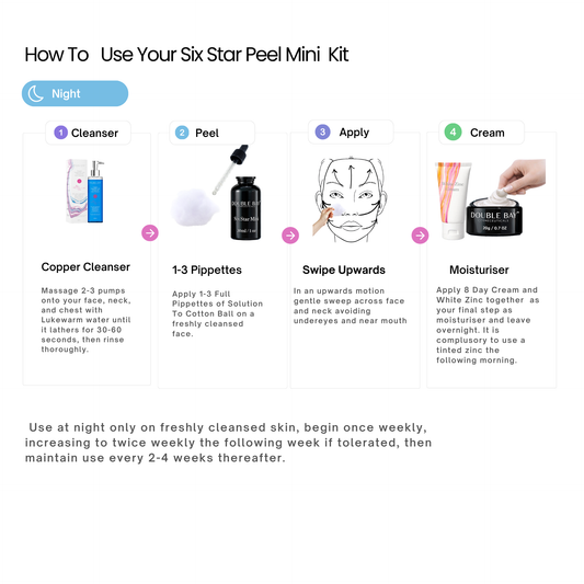 Six-Star Mini Peel Home Protocol Double Value Pack