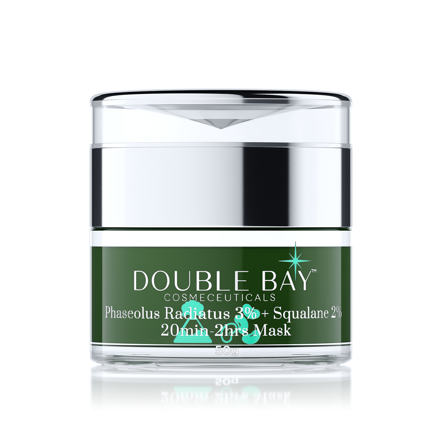 Phaseolus Radiatus 3% + Squalane 2% 20min-2hr Mask