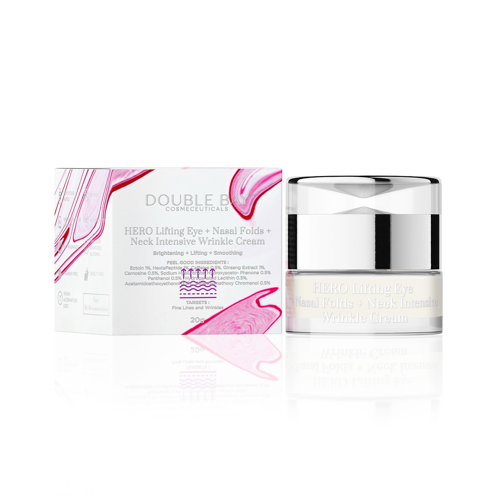 Hero Lifting Eye + Nasal fold + Neck Intensive Wrinkle Cream Baby 20ml ...