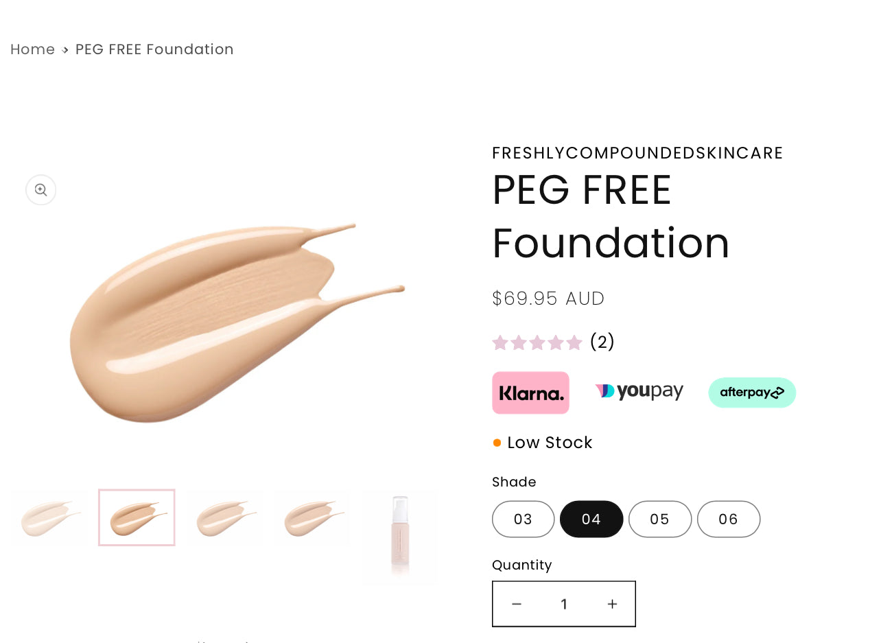 Number 4 foundation