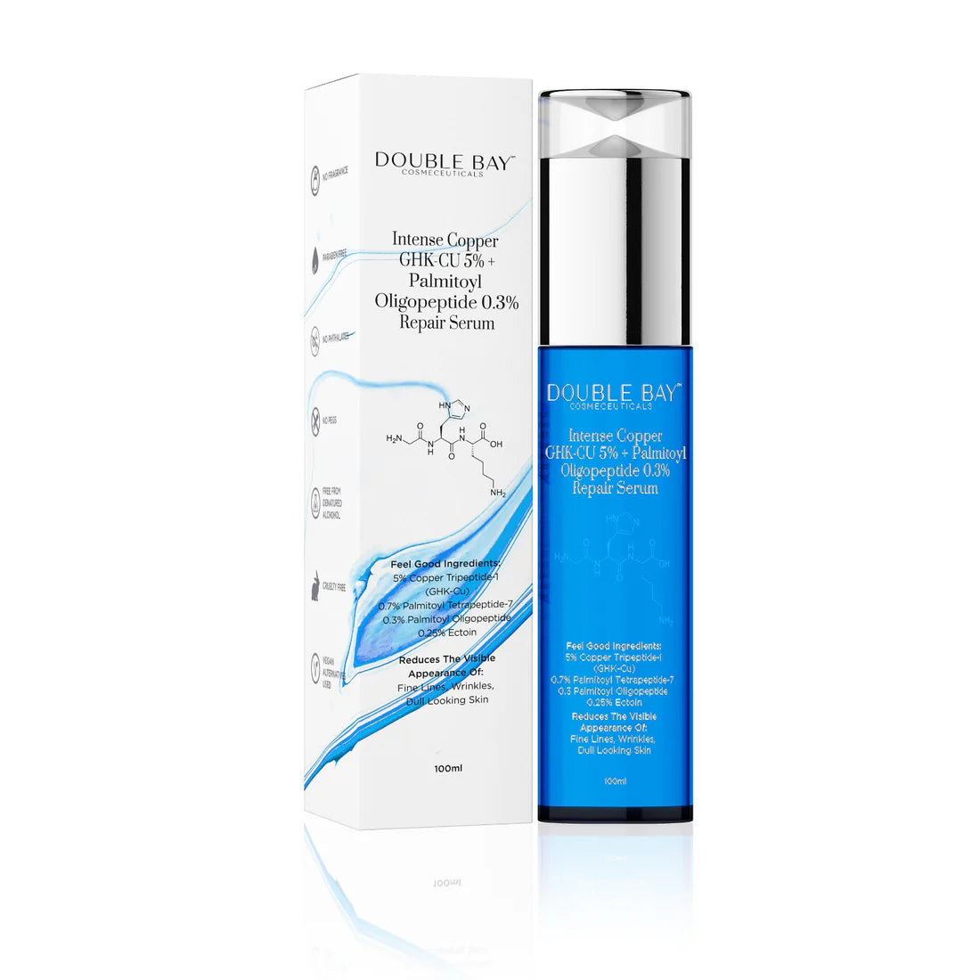 Intense Copper Binding GHK-Cu 5% +Palmitoyl Oligopeptide 0.3% Repair S – Chebo Clinic