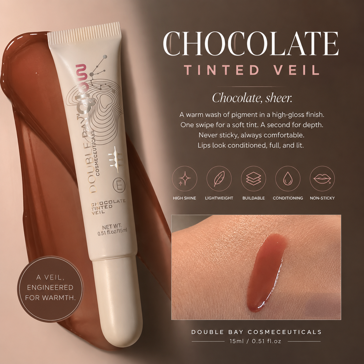 Chocolate Tinted Lip Butter