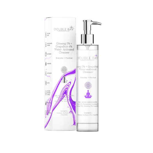 Ginseng 5% + Grapefruit 4% Water-Activated Cleanser 200ml