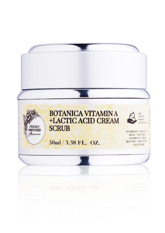 Botanica Vitamin A + Lactic Acid Cream Scrub