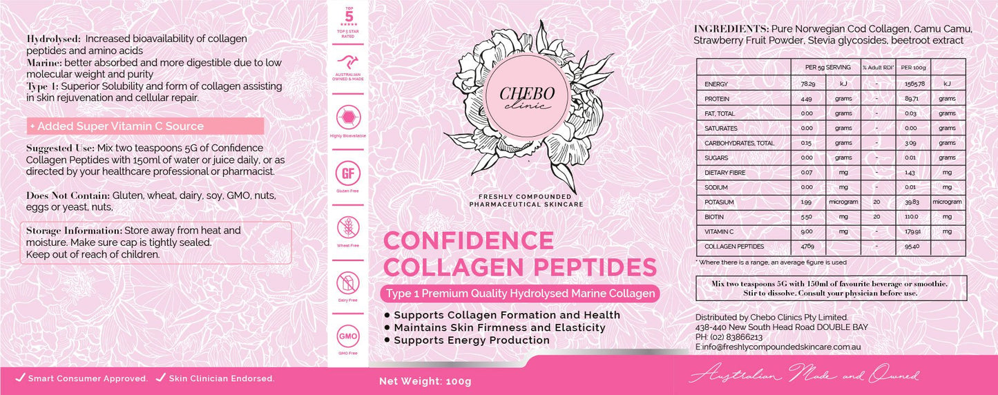 CONFIDENCE COLLAGEN PEPTIDES
